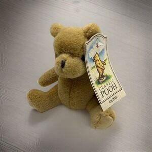 Gund Disney Classic Winnie the Pooh 5" Plush Toy Vintage